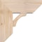 Ekena Millwork Legacy Slat Smooth Bracket w/ Offset Brace, Douglas Fir, 7 1/2"W x 18"D x 18"H BKT0806X18X18LEC06SDF - alternate 3